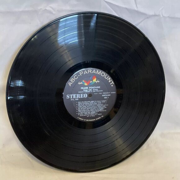 Frank Fontaine Sings Like Crazy (Vinyl, 1963) ABC-Paramount ABCS 460 VG+ LP - Picture 5 of 8